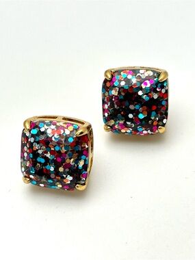 Kate Spade Glitter Gumdrop Earrings